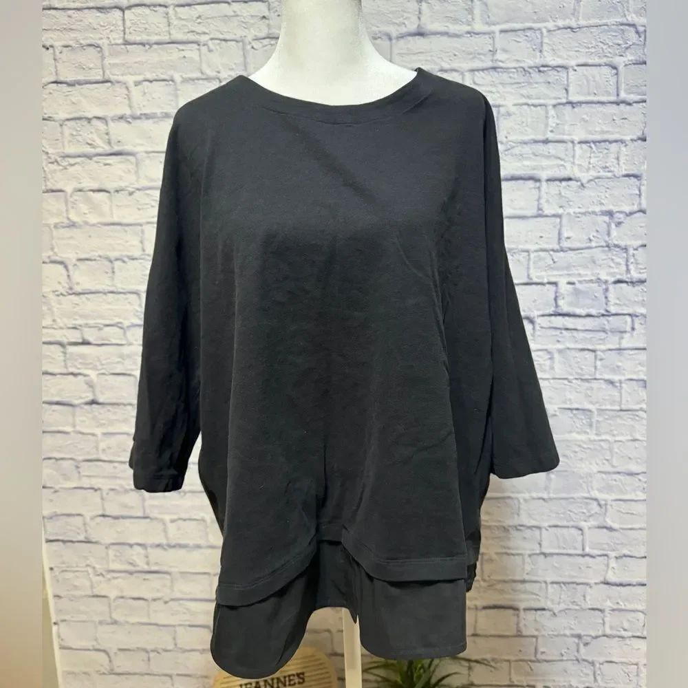 Lululemon Live to Layer Shirt Black size 10